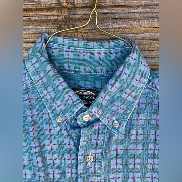 Vintage Creekwood Long Sleeve Button Up Medium - Picture 4 of 6